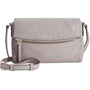 Kate Spade Polly crossbody taupe purse